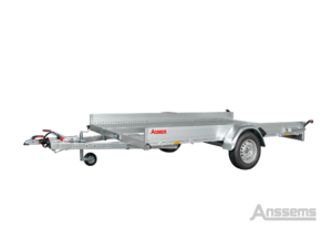 Anssems AMT-ECO 1300 autotransporter enkelasser geremd L.340 × Br.180cm