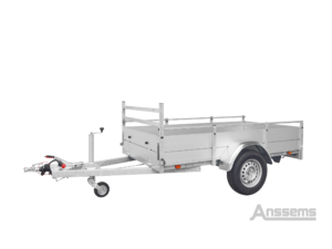 Anssems BSX 1500 bakwagen enkelasser geremd L.301 × Br.150cm