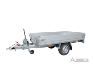 Anssems KLTB 1350 achterwaartse kipper enkelasser L.251 × Br.150cm