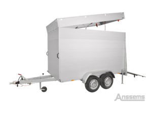 Anssems GTT 2500 VT4 gesloten tandemasser geremd L.301 x Br.151 x H.188cm