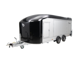 Debon Roadster 2000 gesloten tandemasser geremd L.550 x Br.220 x H.204cm