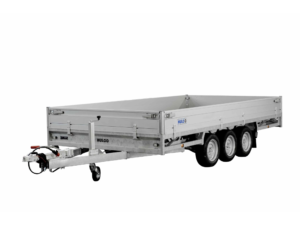 Hulco Medax-3 3500 plateauwagen geremd L.405 x Br.223cm