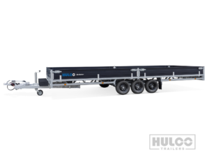 Hulco Medax-3 3500 plateauwagen geremd L.611 x Br.223cm Go-Getter