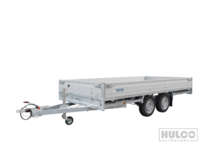 Hulco Medax-2 3500 plateauwagen geremd L.405 x Br.223cm