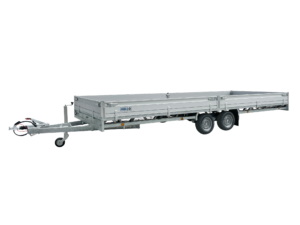 Hulco Medax-2 3500 plateauwagen geremd L.611 x Br.223cm