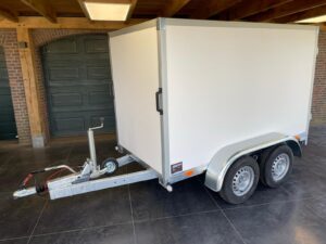 Syma gesloten tandemasser geremd L.307 x Br.151 x H.180cm